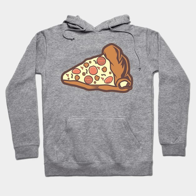 Pizza slice Hoodie by ShirtyLife